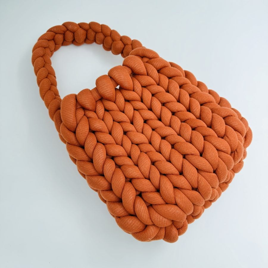 Shoulder Bag Marshmallow - Κεραμιδί - Image 2