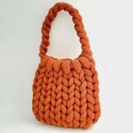 Shoulder Bag Marshmallow - Κεραμιδί