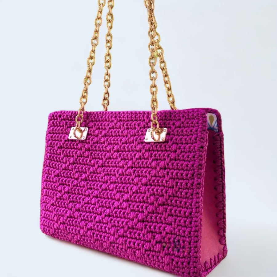 All Day Bag Rozalia, Φούξια Χρώμα