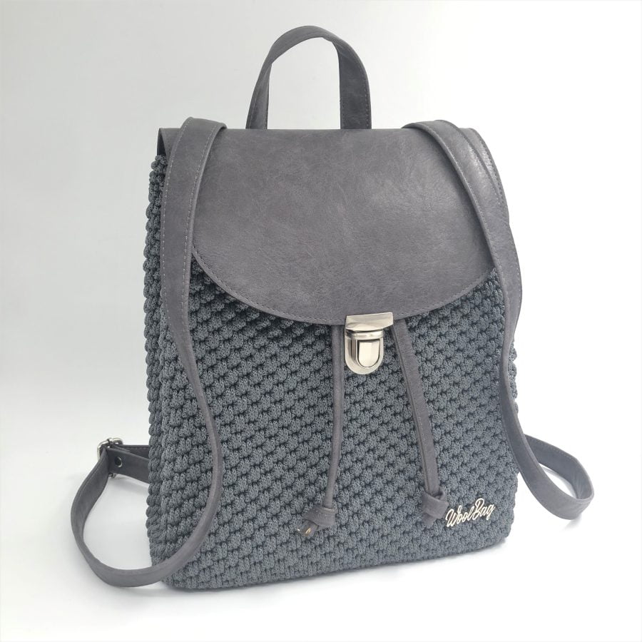 Τσάντα Πλάτης Julieta, Γκρι Χρώμα