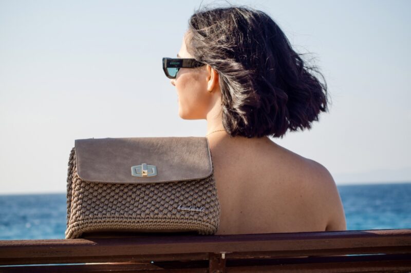 Shoulder Bag Chic Love, Χρώμα Καφέ Πούρου - Image 16