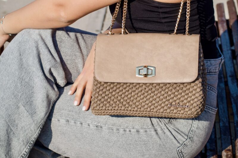 Shoulder Bag Chic Love, Χρώμα Καφέ Πούρου - Image 9