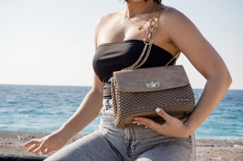 Shoulder Bag Chic Love, Χρώμα Καφέ Πούρου - Image 18