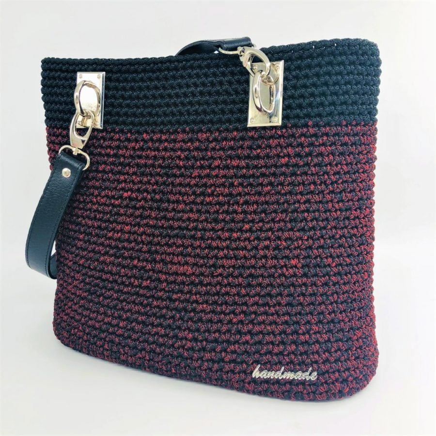 All Day Bag Zante, Μαύρο-Μπορντό Χρώμα - Image 2