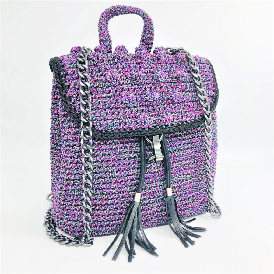 Τσάντα Πλάτης Isidora - Πολύχρωμη