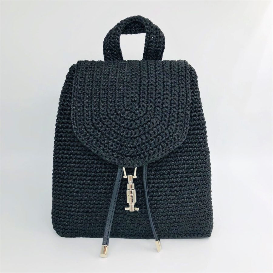 Τσάντα Πλάτης Helen - Μαύρο Χρώμα