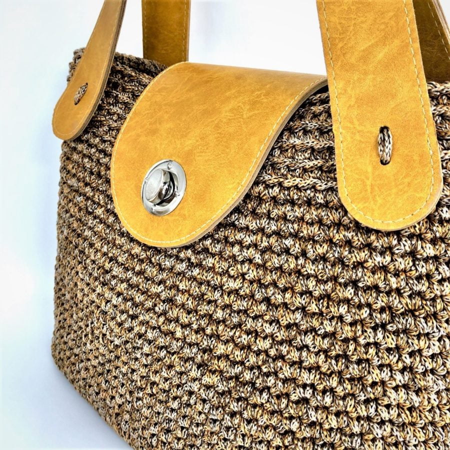 All Day Bag Julia, Πολύχρωμο Μουσταρδί Χρώμα - Image 3