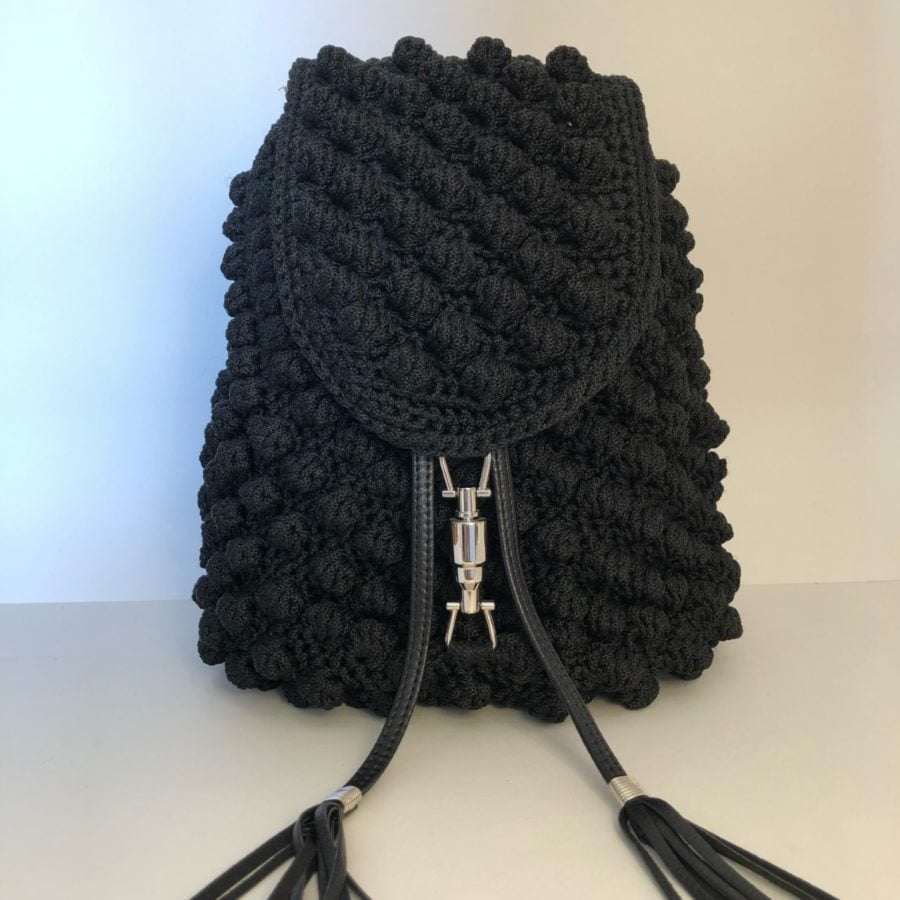 Τσάντα Πλάτης Bubble, Μαύρο Χρώμα