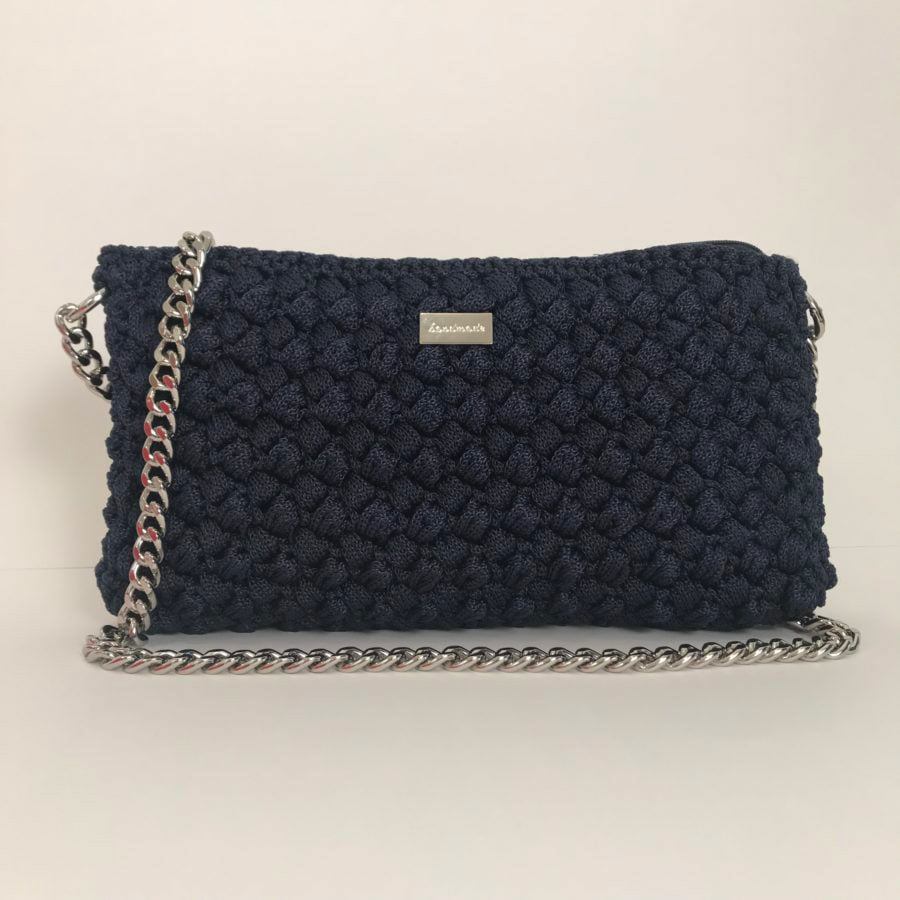 Irida Shoulder Bag, Μπλε Navy Χρώμα - Image 3