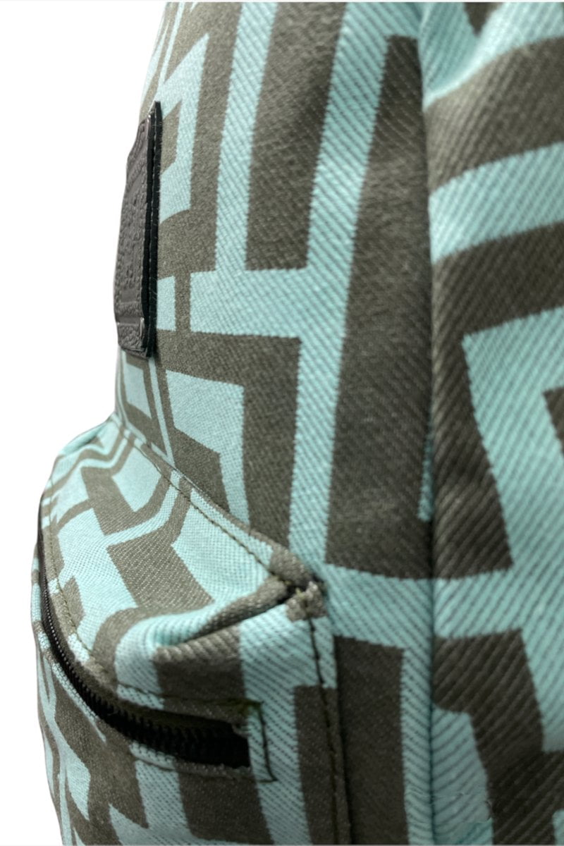 Midneto Polymnia I Backpack Labyrinth, Χρώμα Μέντα με Χακί - Image 3