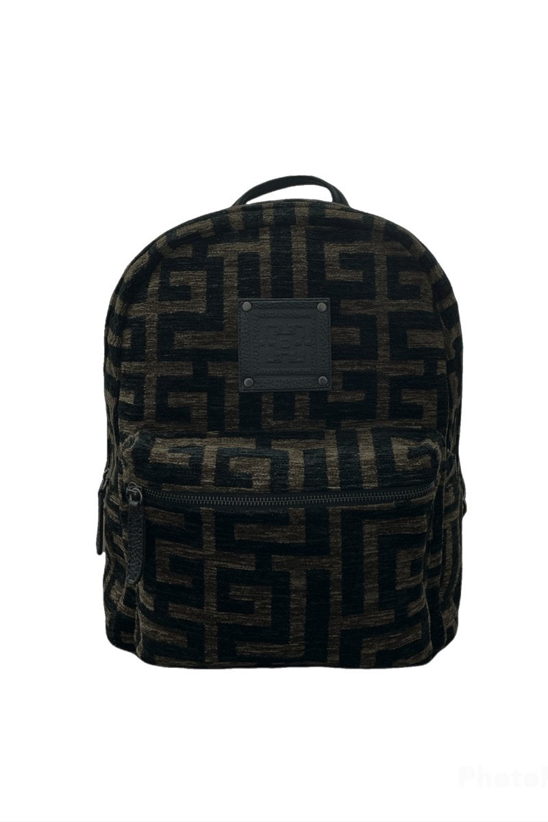 Midneto Gorgo Backpack Labyrinth, Μαύρο-Σκούρο Καφέ Χρώμα - Image 10