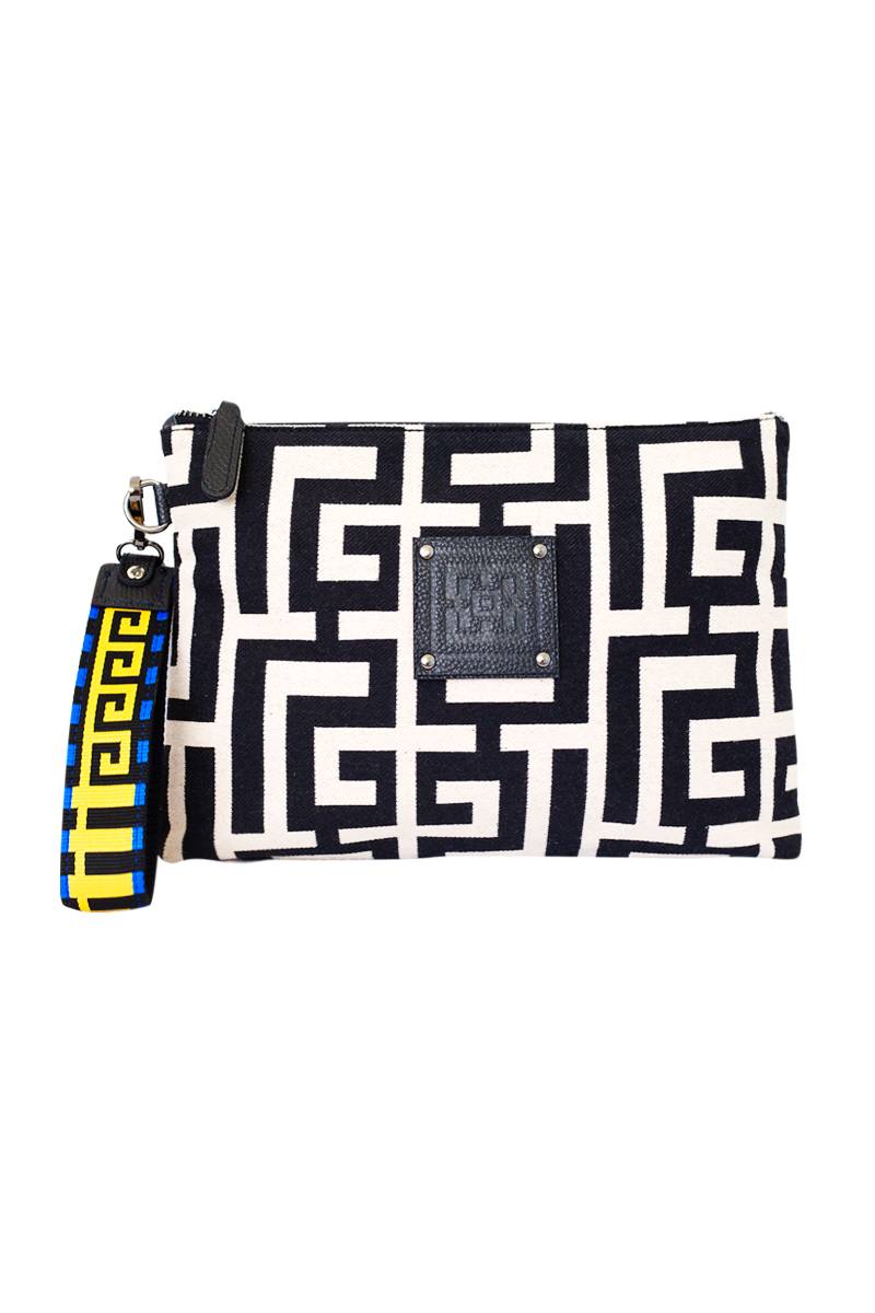 Midneto Hyacinth Clutch Labyrinth