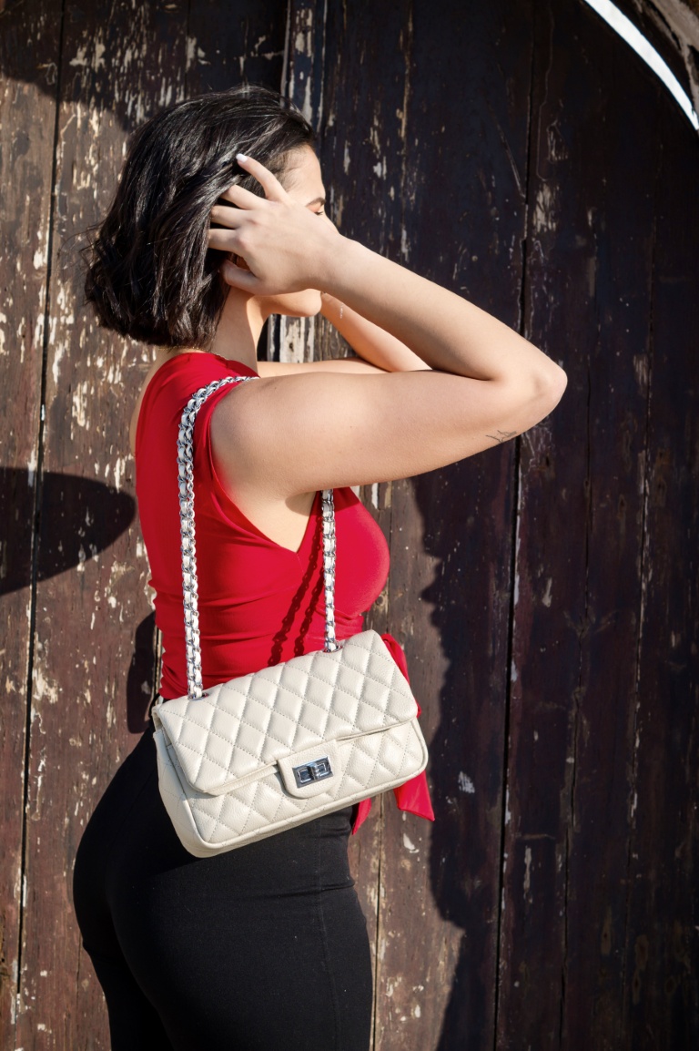 Δερμάτινη Τσάντα Ώμου Chloe - Image 4