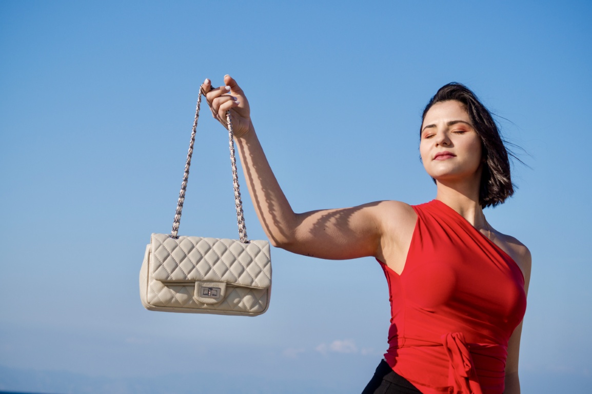 Δερμάτινη Τσάντα Ώμου Chloe - Image 12