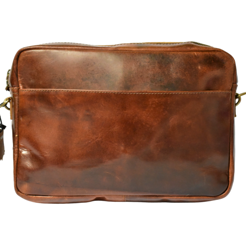 Δερμάτινη Τσάντα Ώμου George - Image 2