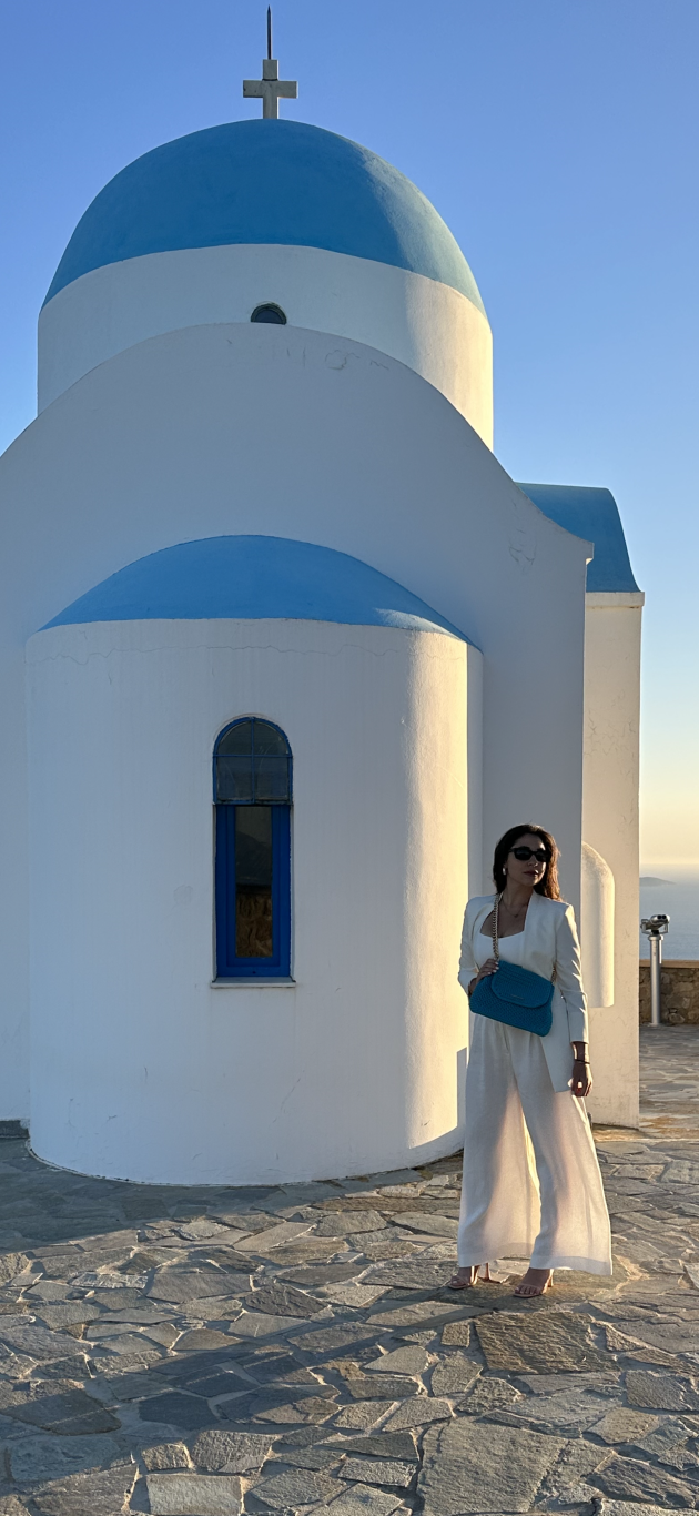 Χειροποίητη All Day Bag, Εlektra, Πετρόλ Χρώμα - Image 12