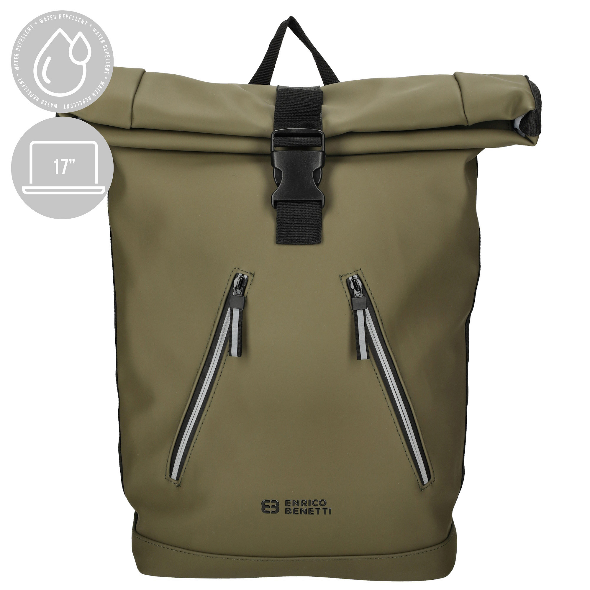 Bergen Backpack Water-Repellent - Laptop 17 inch - Image 12