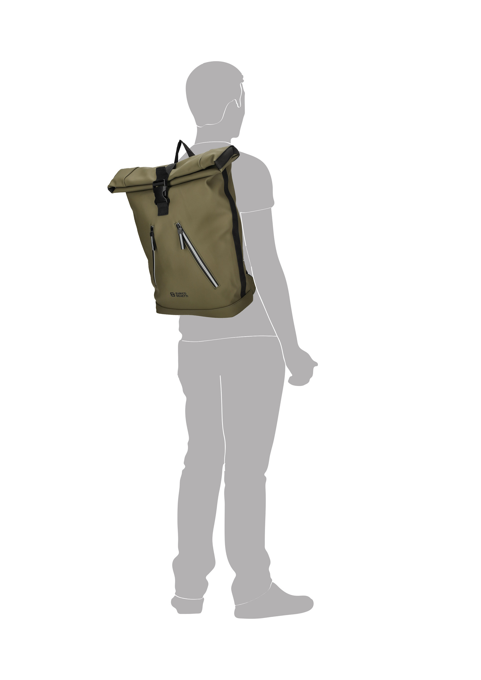 Bergen Backpack Water-Repellent - Laptop 17 inch - Image 13